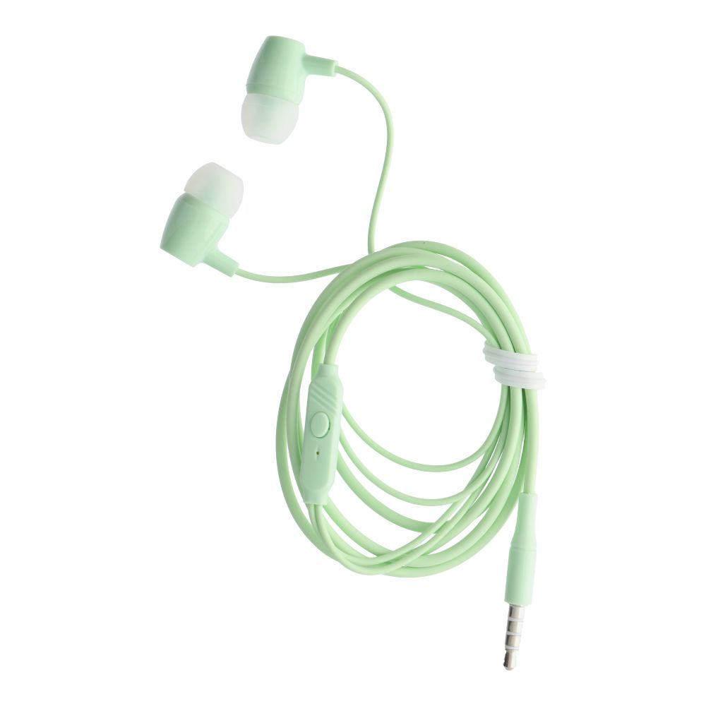 50f8ec071d04b9ae08cc26e7201d3052 Wired earphones with micro Jack 3,5mm PA-E67 green