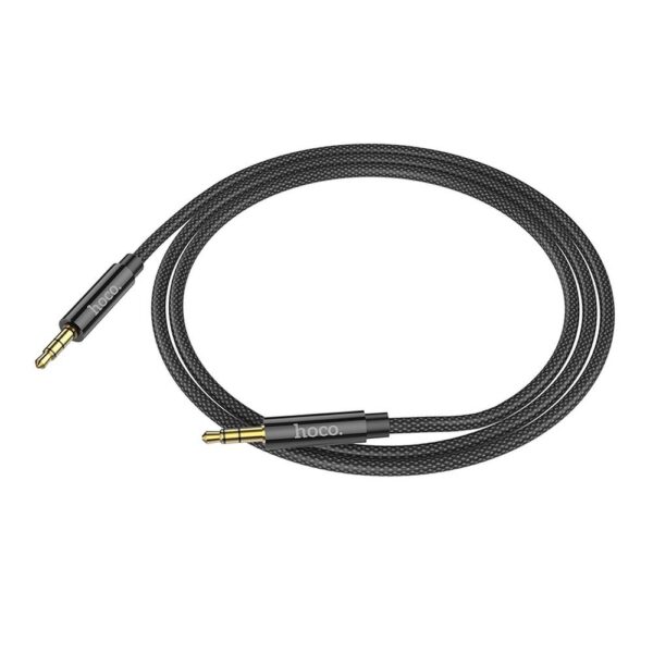 Cable AUX Jack 3,5 mm to Jack 3,5 mm Hoco 1 m UPA19 black