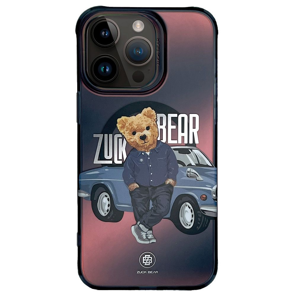 5d66c469e41849968668f67676c41a40 ZUCK BEAR case CALIFORNIA COOL MAG compatible with MagSafe for IPHONE 15 Pro car
