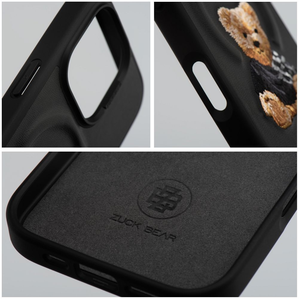 ZUCK BEAR case DARREN compatible with MagSafe 16 black
