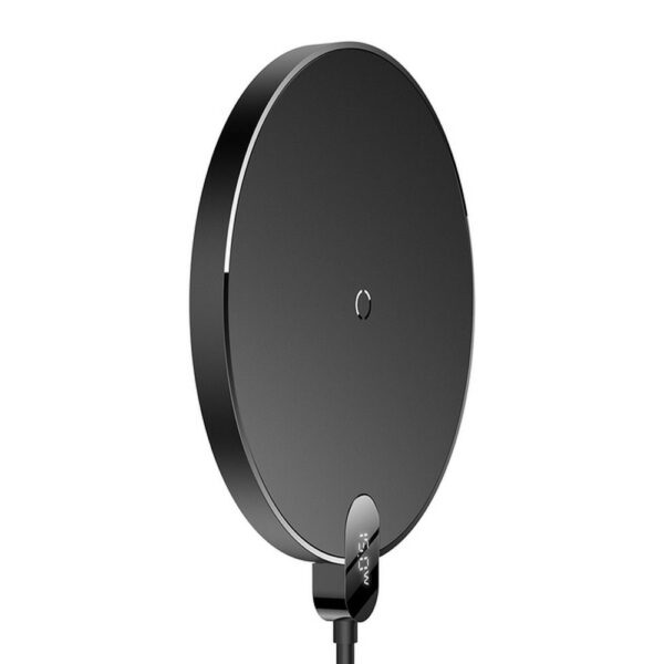 BASEUS wireless charger with digital display 15W CCED000001 black