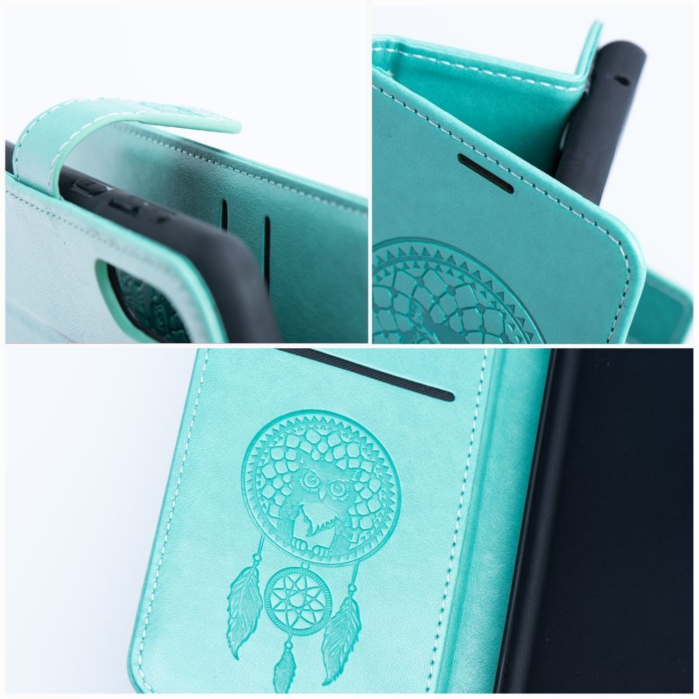 MEZZO Book case for XIAOMI Redmi 15C (173,16 x 81,07 x 8,2) dreamcatcher green