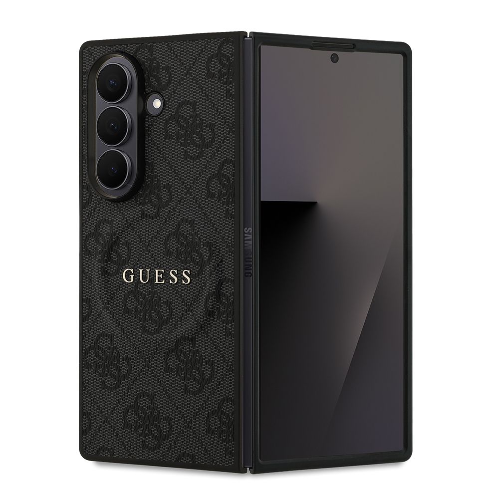 GUESS case for SAMSUNG Z Fold7 GUHMZFD7P4MSEGCK (Magnetic 4G PU W/ Classic) black