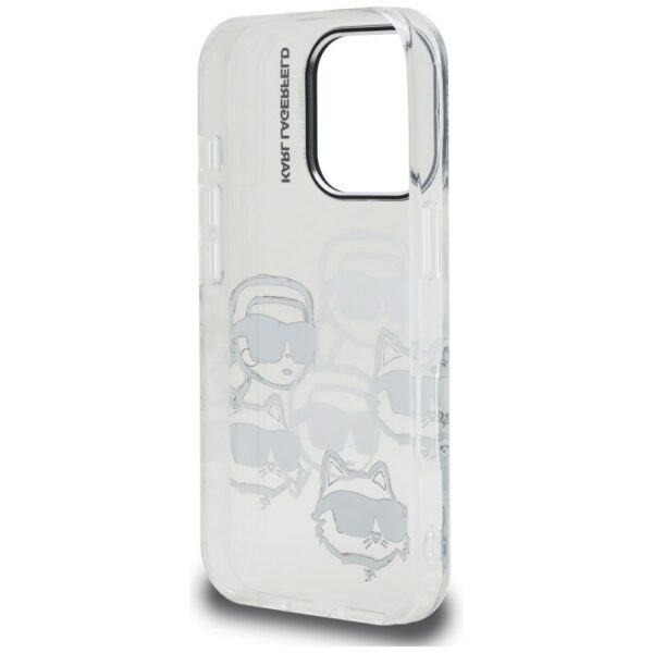 KARL LAGERFELD case for IPHONE 16 PRO KLHCP16LHMCHKCT (IML Multi K&C Head Pattern)