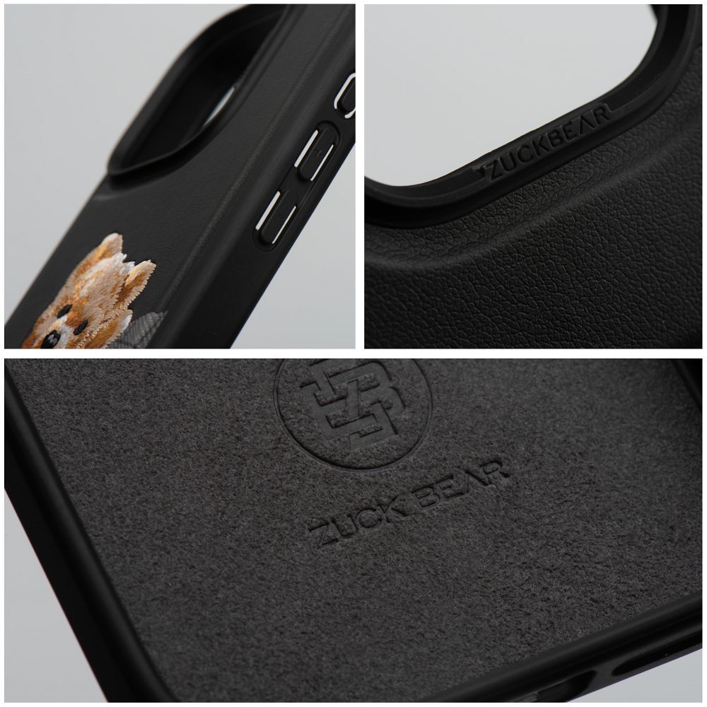 80faba7f86e61e89efc87a65f9ce98cc ZUCK BEAR case DARREN compatible with MagSafe 16 Pro black