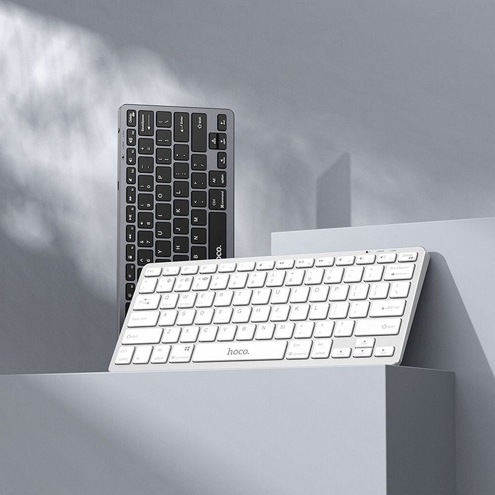 883e6c4a928a59ff268aadfc99b175a1 EOL Wireless keyboard Hoco QWERTY GM32 silver