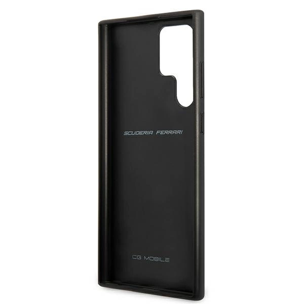 Ferrari On Track Carbon Stripe Case for Samsung Galaxy S22 Ultra - Blackeng