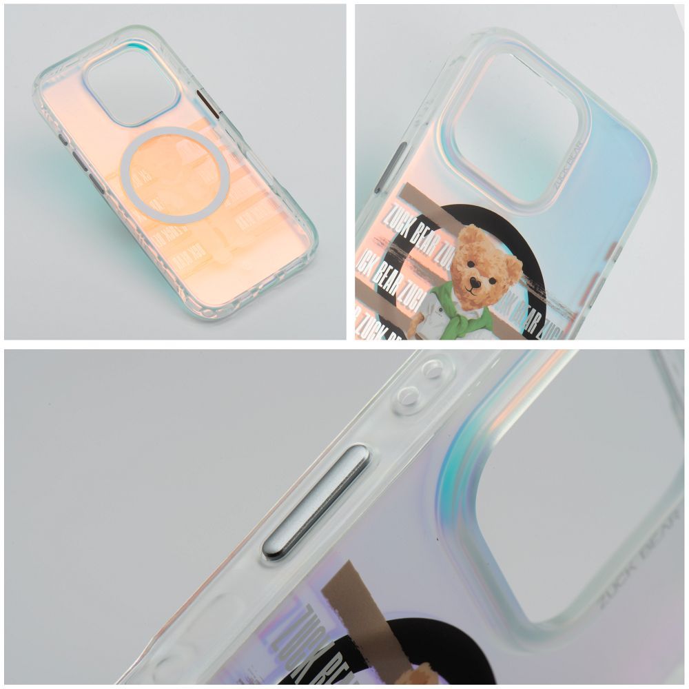 ZUCK BEAR case CALIFORNIA COOL MAG compatible with MagSafe for IPHONE 16 Pro leisure wear
