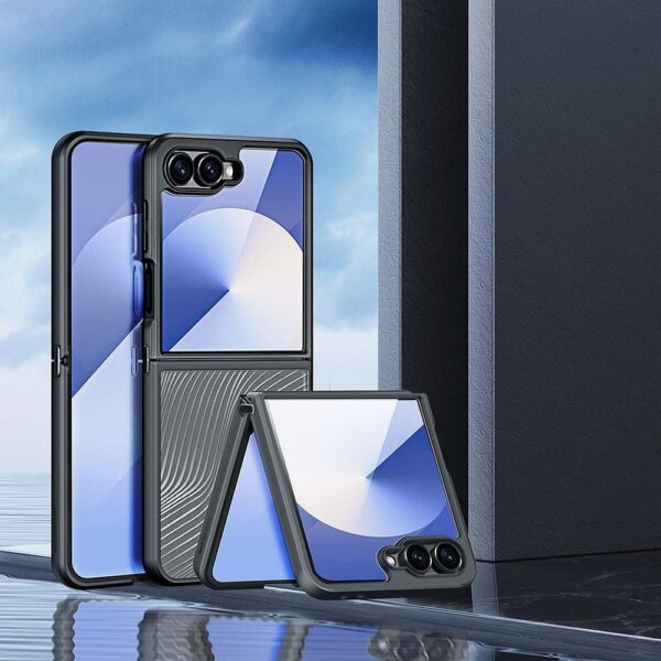 98c0c8ae7add1b4143426cefbef765e4 DUX DUCIS case AIMO for SAMSUNG Flip7 black