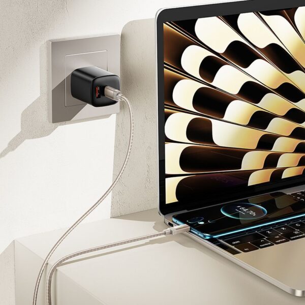 9c57e2bb6c2afbadac5873a6040e1640 Cable USB C to USB C Hoco 3A 60W 1 m X117 gold