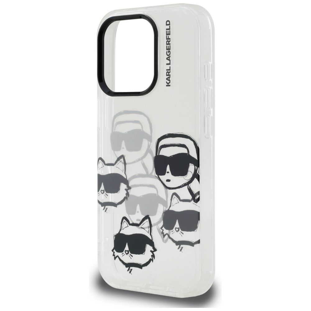 KARL LAGERFELD case for IPHONE 16 PRO KLHCP16LHMCHKCT (IML Multi K&C Head Pattern)