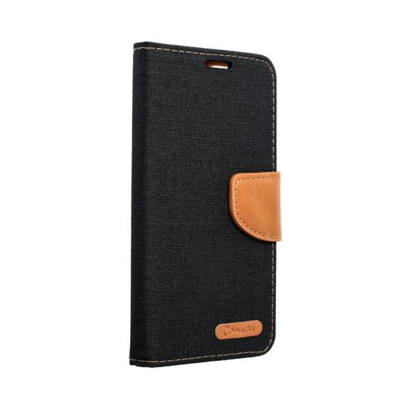 b6fa1c845297a576f1c170ec75c0f84c CANVAS Book case for SAMSUNG S24 Plus black