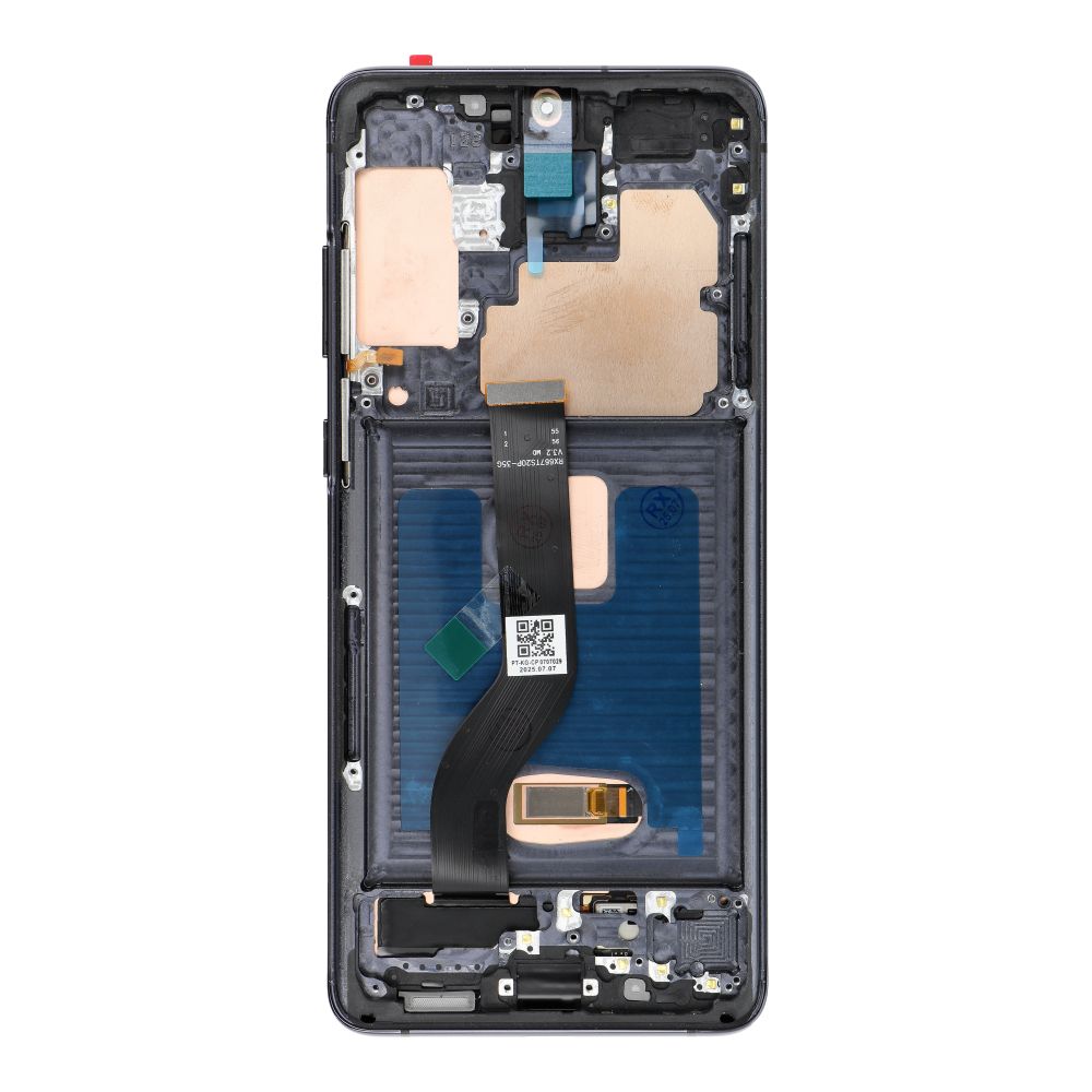 cd6d33a8a5d2d1c906bf7e8a662e9015 LCD Display for SAMSUNG S20 Plus Black SOFT OLED with frame