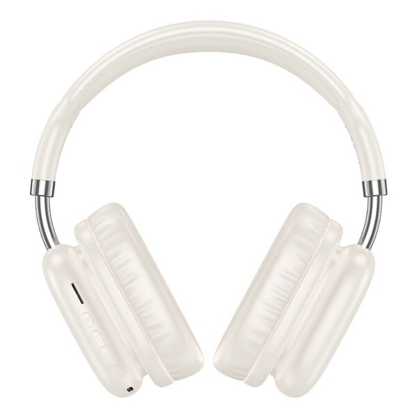 d253ec80376067a7b69ddd4824ecd58e HOCO wire headphones bluetooth W52 milky white