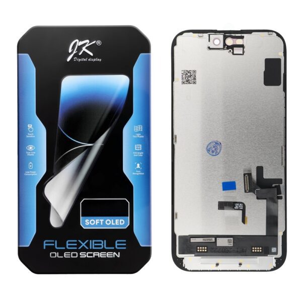 e2a0165ff7f9faebaec1763667d5d24d JK LCD Display for IPHONE 15 HARD OLED (Change IC)