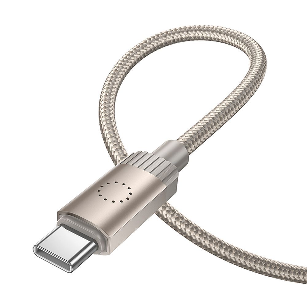 Cable USB A to USB C Hoco 3A 1 m X117 gold