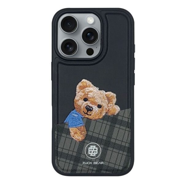 eb2ee0f29e02a81c71ec0ddaf084d530 ZUCK BEAR case DARREN compatible with MagSafe 16 Pro black