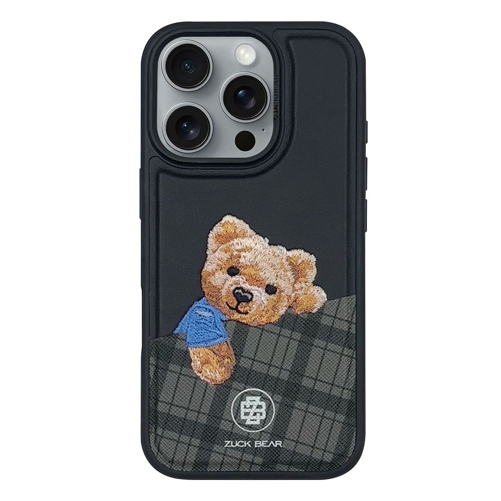 eb2ee0f29e02a81c71ec0ddaf084d530 ZUCK BEAR case DARREN compatible with MagSafe 16 Pro black
