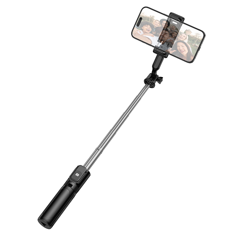 Borofone Selfie Stick BY14 Graceful bluetooth with tripod and remote control black