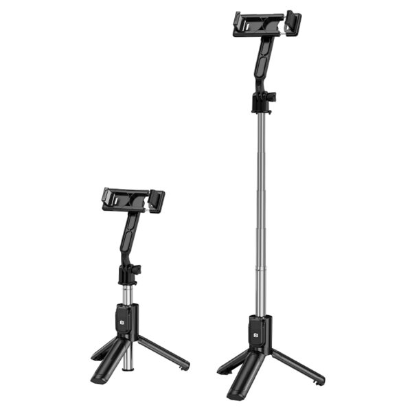 Borofone Selfie Stick BY14 Graceful bluetooth with tripod and remote control black