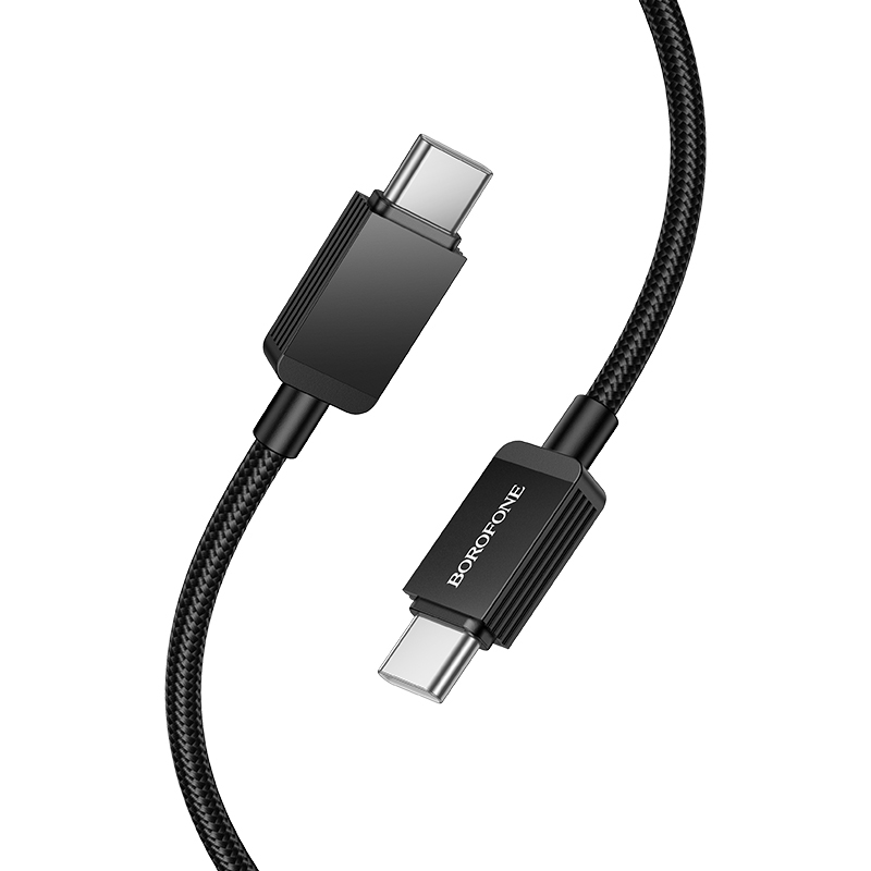Borofone Cable BX120 Placer - Type C to Type C - PD 60W 1 metre black