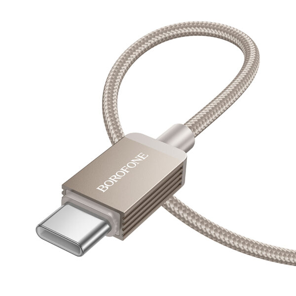 Borofone Cable BX120 Placer - Type C to Type C - PD 60W 1 metre gold