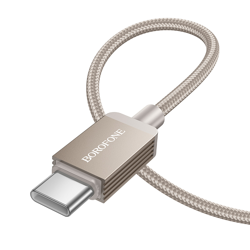 Borofone Cable BX120 Placer - Type C to Type C - PD 60W 1 metre gold