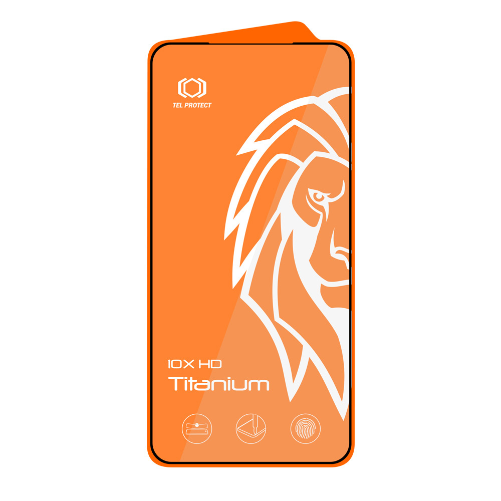 Tempered glass Tel Protect 10X HD Titanium for Iphone 17 Pro