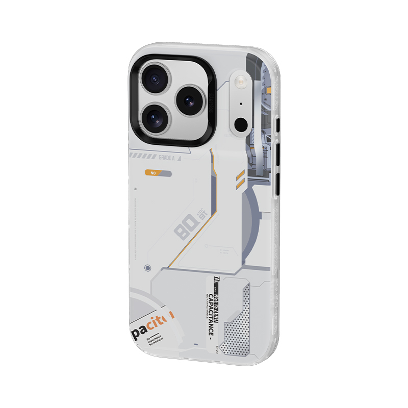 Benks Dynamic Magnetic Mecha Case (E069) for Iphone 17 Pro white (Camera Control Button)