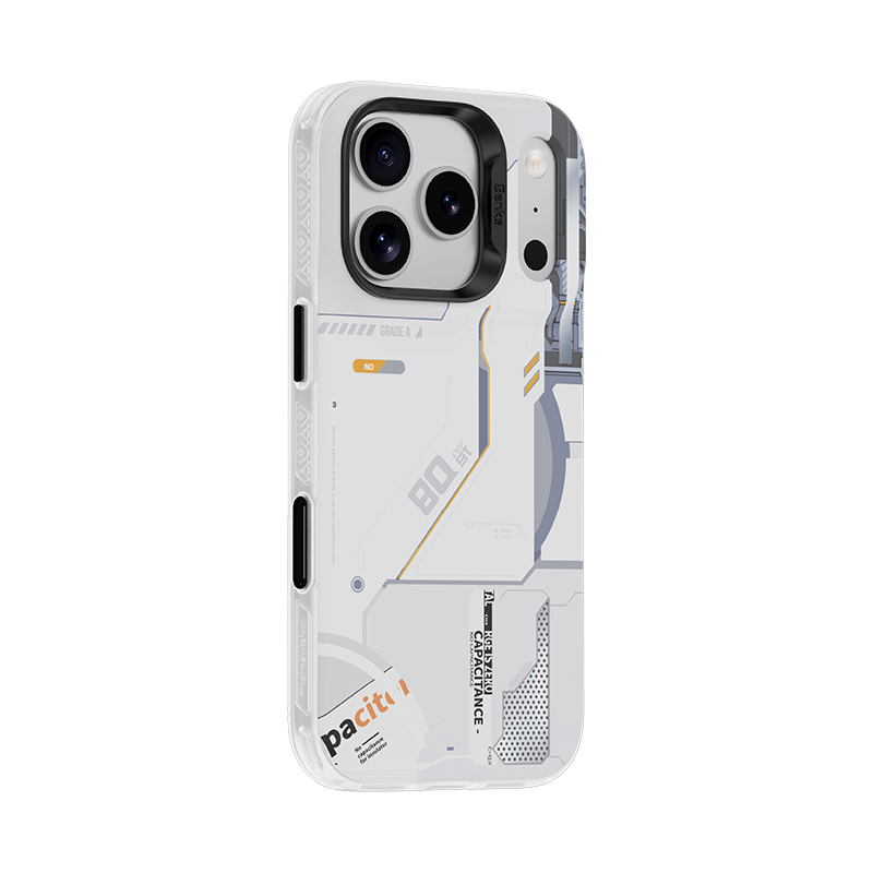 Benks Dynamic Magnetic Mecha Case (E070) for Iphone 17 Pro Max white (Camera Control Button)