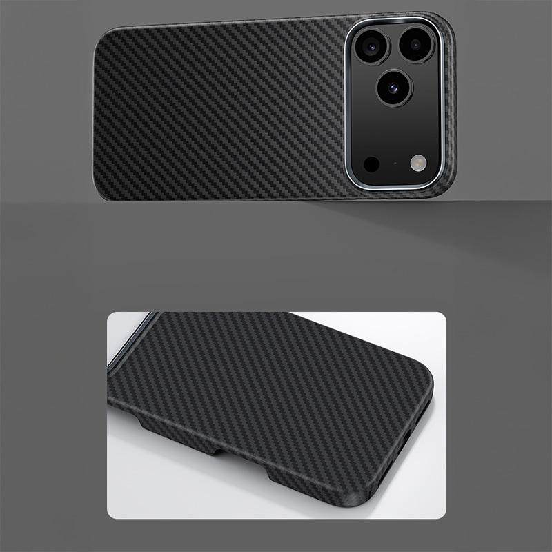 Benks Magnetic Armor Air Kevlar Case Metal Frame 600D (0068) for Iphone 17 Air black