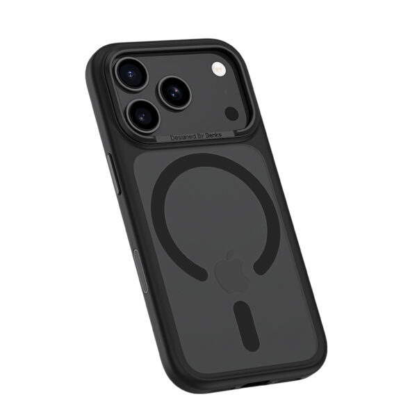 Benks Magnetic Mist Case Metal Frame (0069) for Iphone 17 Pro black (Camera Control Button)