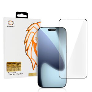 Tempered glass Tel Protect 10X HD Titanium for Iphone 17 Pro