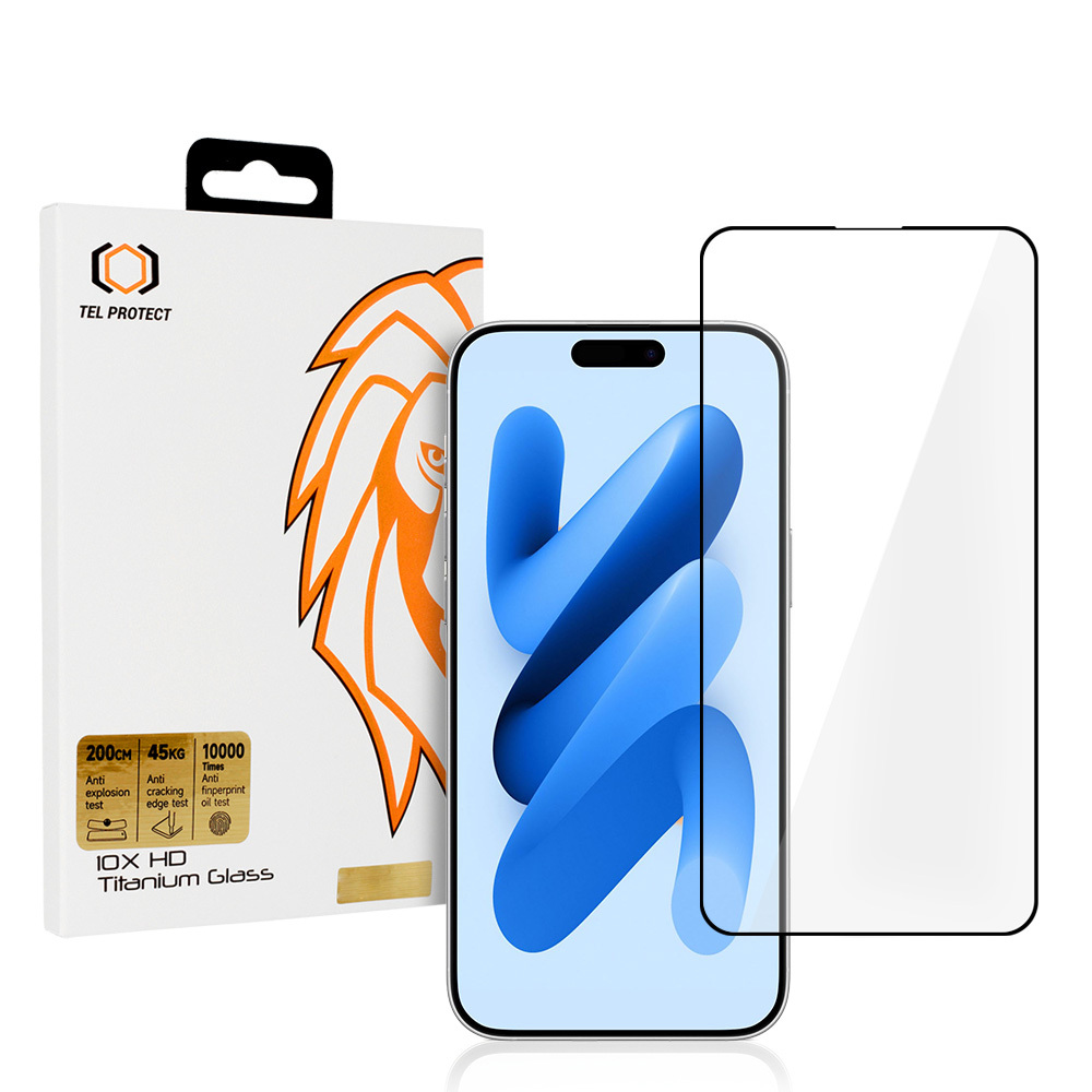 Tempered glass Tel Protect 10X HD Titanium for Iphone 17 Air