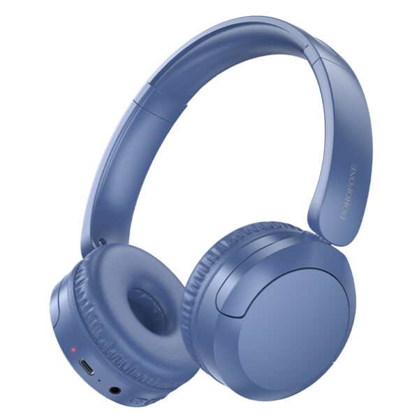 Borofone Headphones BO37 Marvellous bluetooth blue