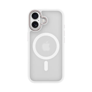 Benks Magnetic Mist Case Metal Frame (0067) for Iphone 17 white (Camera Control Button)