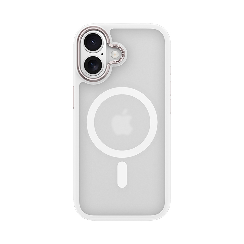 Benks Magnetic Mist Case Metal Frame (0067) for Iphone 17 white (Camera Control Button)