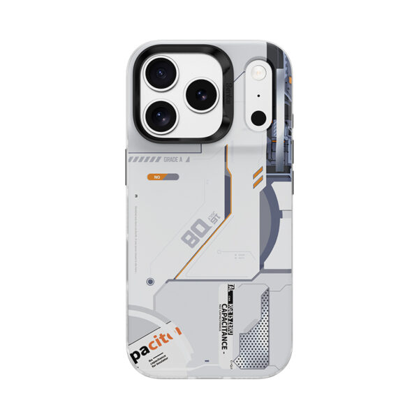 Benks Dynamic Magnetic Mecha Case (E070) for Iphone 17 Pro Max white (Camera Control Button)