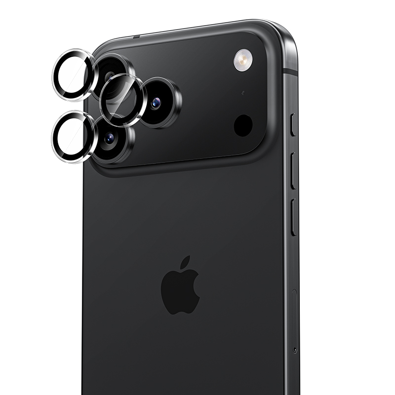 Benks Tempered glass Glass Warrior Lens Protector on camera for Iphone 17 Pro/17 Pro Max (lens 3 pieces) transparent