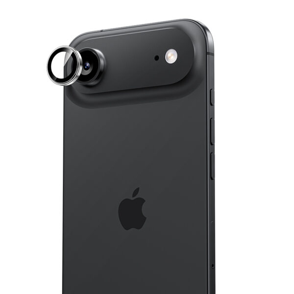 Benks Tempered glass Glass Warrior Metal Lens Protector on camera for Iphone 17 Air (lens 1 piece) black