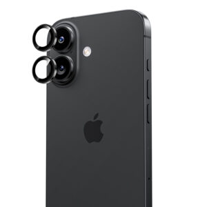 Benks Tempered glass DR Sapphire Lens Protector on camera for Iphone 17 (lens 2 pieces) black