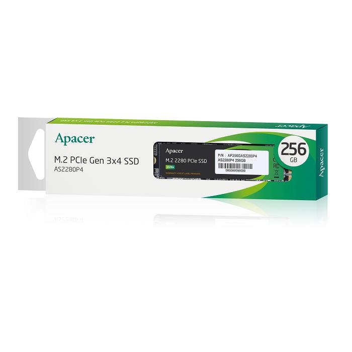 Δίσκος SSD Apacer AS2280P4 256GB M.2 NVMe Gen3