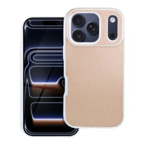SHINING Case for IPHONE 17 Pro gold