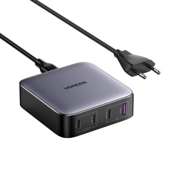 Φορτιστής Σπιτιού GaN II PD 100W UGREEN CD328 90928 4 Θέσεων