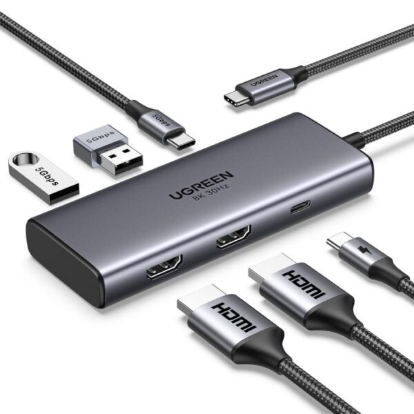 USB-C Docking Station 6 σε 1 UGREEN CM498 15852