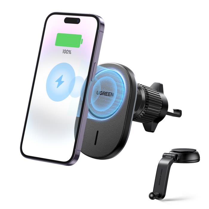 Βάση Στήριξης Smartphone UGREEN CD345 15120,με Ασύρματη Φορτιση Magnetic για Αυτοκίνητο
