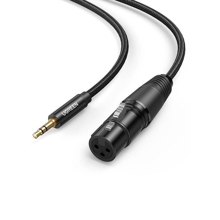 Kαλώδιο Ήχου XLR σε 3.5mm F/M UGREEN AV182 20763 1m