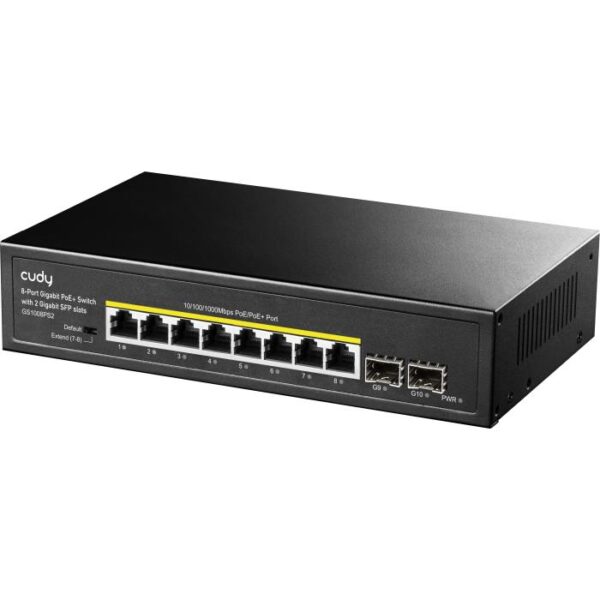 Switch 10 Θέσεων PoE Cudy GS1010PS2 Gigabit