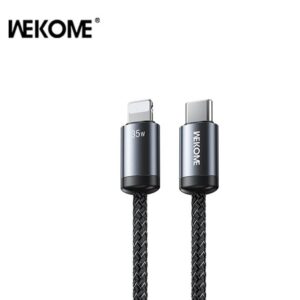 Καλώδιο Φόρτισης WK WDC-33 USB-C σε Lightning PD 35W 1m Μαύρο