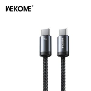 Καλώδιο Φόρτισης WK WDC-35 USB-C σε USB-C PD 65W 1m Μαύρο